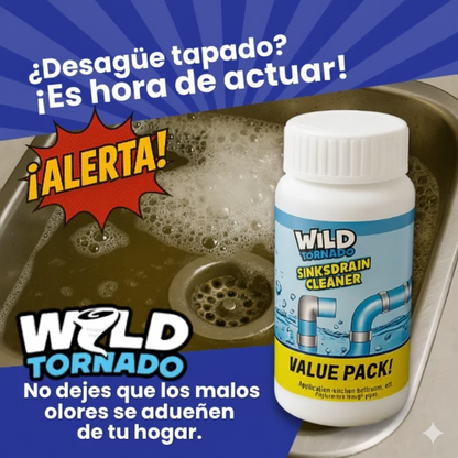 Wild Tornado ¡Dile Adiós a los Drenajes Tapados!👍🏻