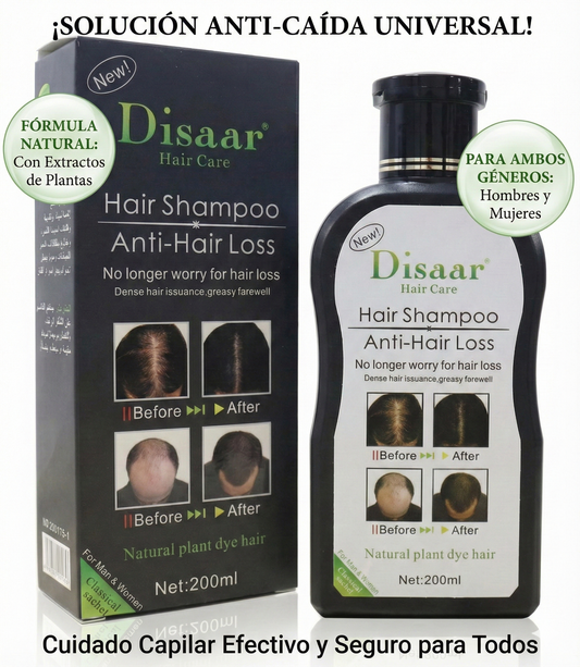 Shampoo Anticaída + ¡Envío Gratis! Recupera la Fuerza de tu Cabello